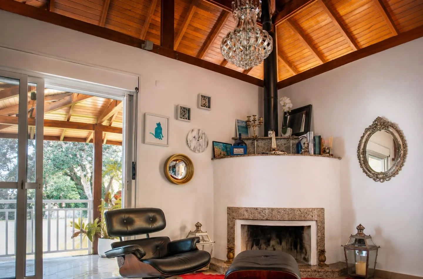 Sala de estar da Casa Ivan